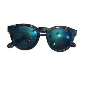 DIFF Eyewear Bella Polarized Sunglasses Oversize Gold & Tortoise Shell‎ Designer